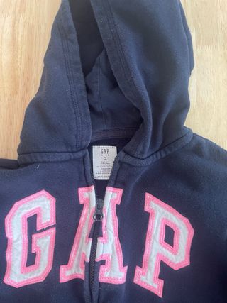 Sudadera GAP niña azul y rosa
