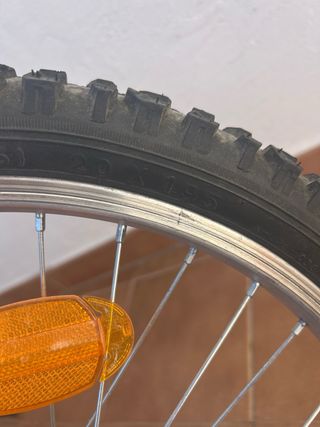 Bicicleta infantil negra