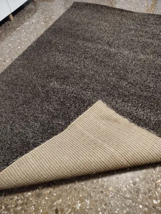 Alfombra Ikea gris oscuro 160x240cm