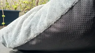 Cama Perro Grande Scruffs Negra y Gris