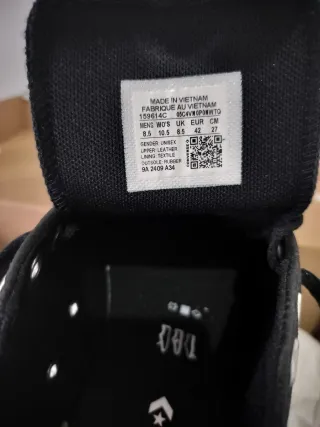 Converse All Star Zapatillas Unisex Negras