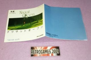 Naxat Open HuCard PC Engine Japonés