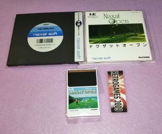 Naxat Open HuCard PC Engine Japonés