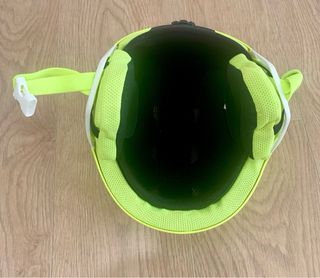 Casco de esquí infantil amarillo talla S.