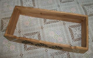 Base Soporte Máquina Coser Singer Madera