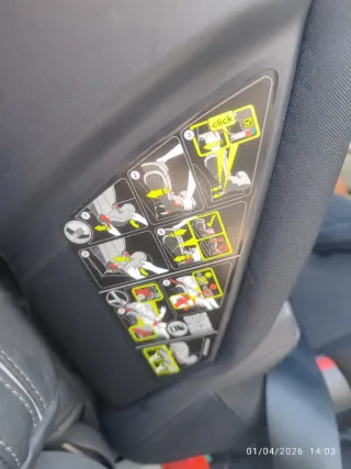 Silla coche Britax Römer