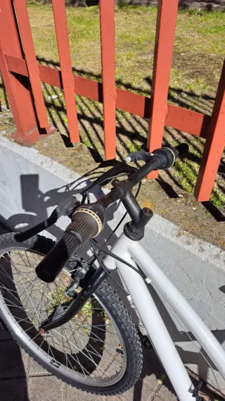 Bicicleta Montaña MTB Blanca