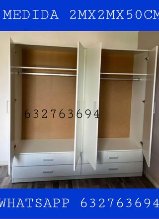 Armario 2mx2mx50cm