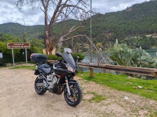 Yamaha FZ6 S Naked Negra