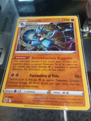 Carta Pokemon Lucario Fase 1 PS 120