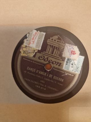 Lote de 31 discos de pizarra