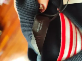 Jersey negro efecto camisa talla única