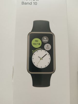 Pulsera Honor Band 10 Negra Nuevo sin abrir.