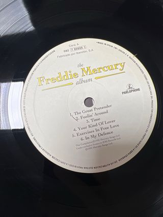 Vinilo Freddie Mercury Album 1992