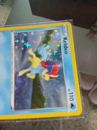 Carta Pokémon Keldeo Base PS 110