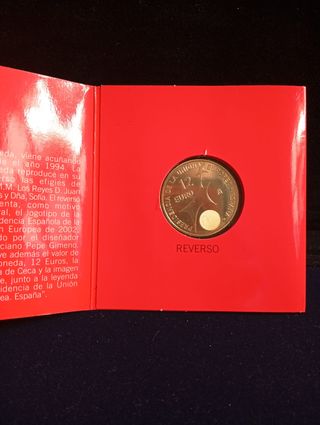 Cartera 12 Euro 2002 Presidencia Española UE