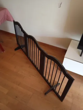 Vallas para perros/gatos de madera 6 modulos