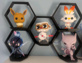 Expositor Pared Funko Pop Hexagonal