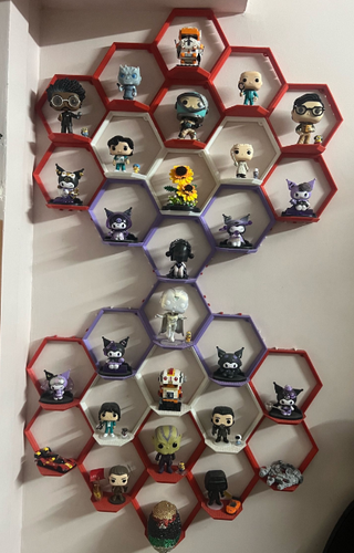 Expositor Pared Funko Pop Hexagonal