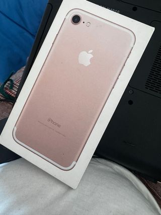 Caja vacía iPhone 7 Rose Gold