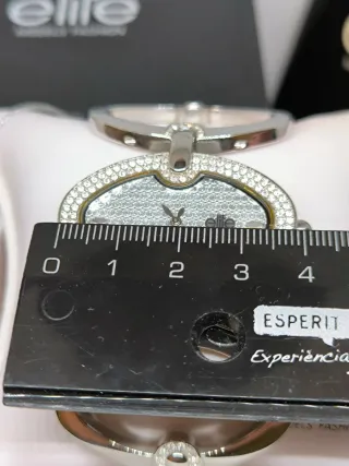 Reloj Elite Mujer Acero y pedrería