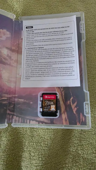 Zelda Breath of the Wild Nintendo Switch