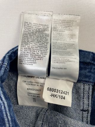 Pantalones Cargo Tommy Jeans Azules