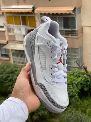 Jordan 3 Gris Blanco