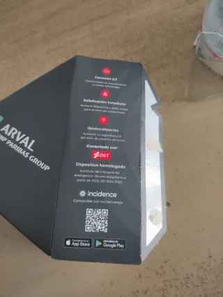 Baliza V16 luz emergencia coche