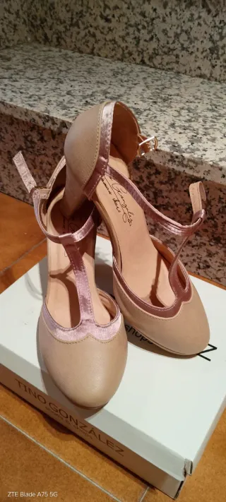 Scarpe da sera Tino Gonzalez beige