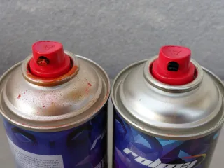 2x Bombolette Vernice Piaggio Pronto Color Rosso C
