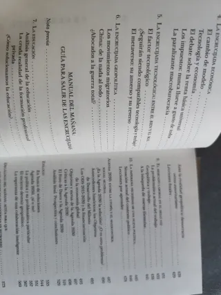 La encrucijada mundial: Un manual del mañana