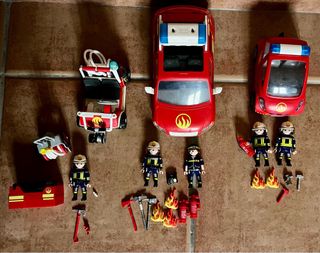 Playmobil Camión Bomberos y Figuras
