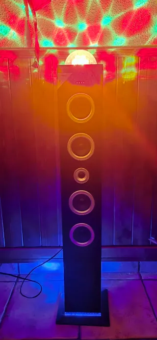 Torre de Sonido Bigben con Luces