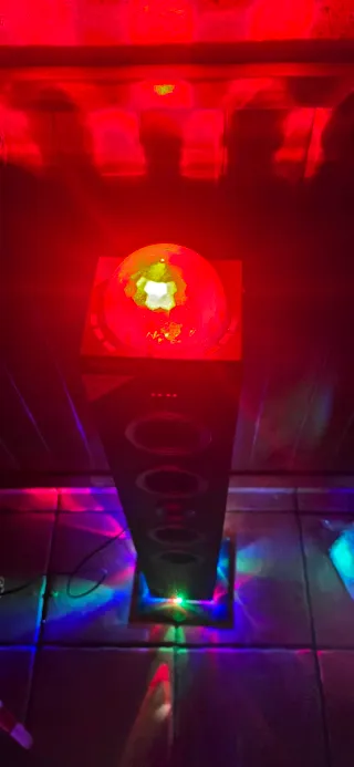 Torre de Sonido Bigben con Luces