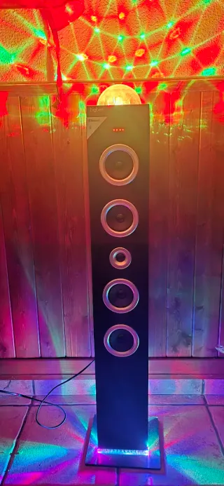 Torre de Sonido Bigben con Luces