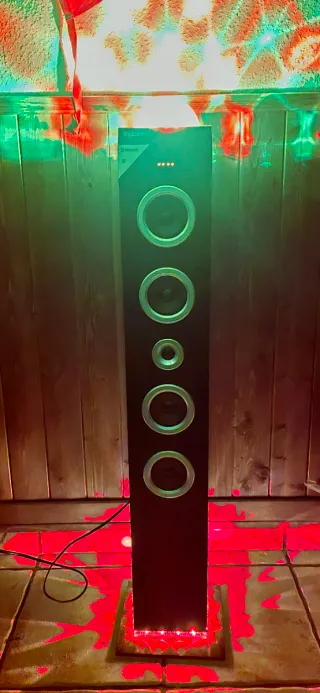 Torre de Sonido Bigben con Luces