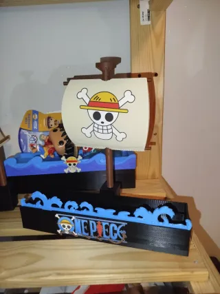Espositore One Piece con bandiera