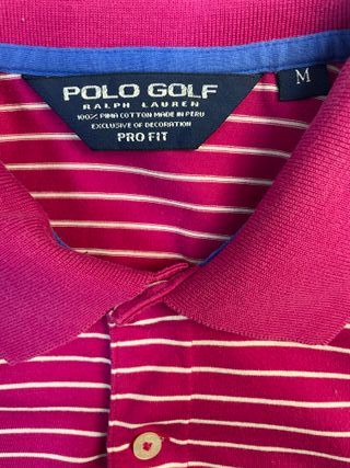 Polo Golf Ralph Lauren Rayas Magenta