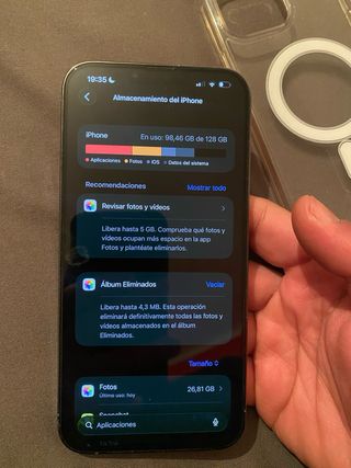 iPhone 13 Pro Max 128GB Azul Casi Nuevo