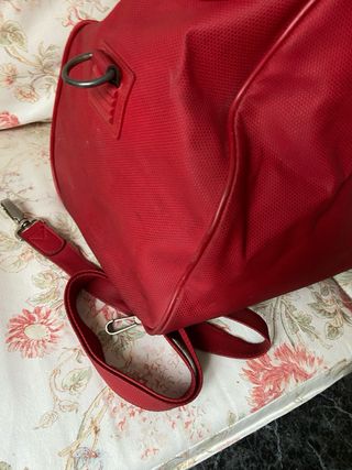 Bolsa de viaje grande roja
