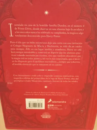 Harry Potter y la piedra filosofal (Ed. Minalim...