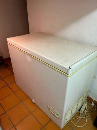 Congelador horizontal blanco