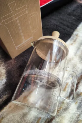 Cafetera-tetera Émbolo Zara Home 1L-De presión.