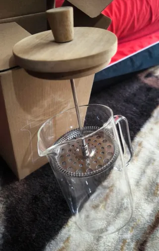 Cafetera-tetera Émbolo Zara Home 1L-De presión.