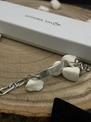 Pulsera esclava plata