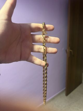 Reloj y Cadena Lotus Dorados