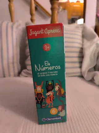 Juego Clementoni Els Números 3+