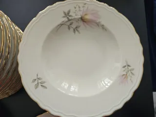 Servizio Porcellana Durken con Filo Oro