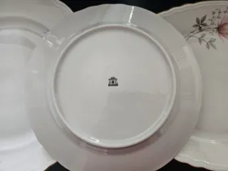 Servizio Porcellana Durken con Filo Oro